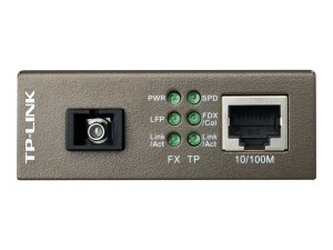 TP-LINK MC111CS - Medienkonverter - 100Mb LAN - 10Base-T,...