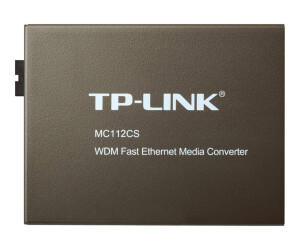 TP -Link MC112CS - Media Converter - 100MB LAN - 10Base...