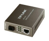 TP-LINK MC112CS - Medienkonverter - 100Mb LAN - 10Base-T, 100Base-FX, 100Base-TX - RJ-45 / SC Single-Modus - bis zu 20 km - 1310 (TX)