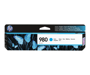 HP 980 - 86.5 ml - Cyan - Original - Tintenpatrone