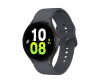 Samsung Galaxy Watch5 - 44 mm - Carbon-Schwarz - intelligente Uhr mit Sportband - Anzeige 3.46 cm (1.4")