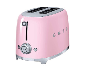 SMEG 50s Style TSF01PKEU - Toaster - 2 Scheibe