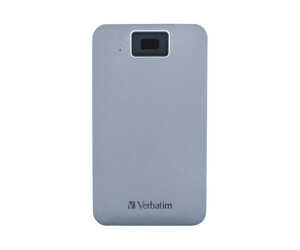 Verbatim Executive Fingerprint Secure - Festplatte - verschlüsselt - 2 TB - extern (tragbar)