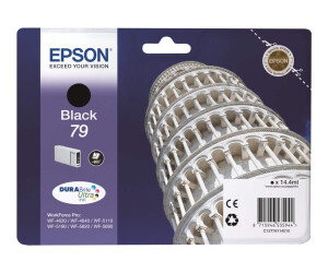Epson 79 - 14.4 ml - black - original - ink cartridge