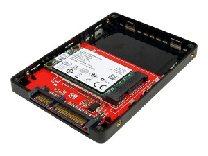 StarTech.com 2,5 SATA auf Mini SATA Adapter - externes...