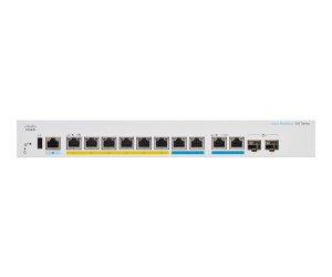 Cisco Business 350 Series CBS350-8MGP -2X - Switch - L3 - Managed - 6 x 10/100/1000 (POE+)