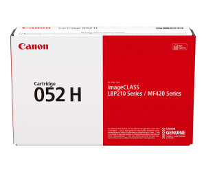 Canon 052 H - Mit hoher Kapazität - Schwarz - Original