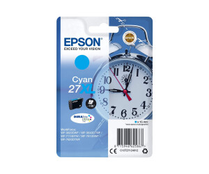 Epson 27xl - 17.7 ml - XL - cyan - original - ink cartridge