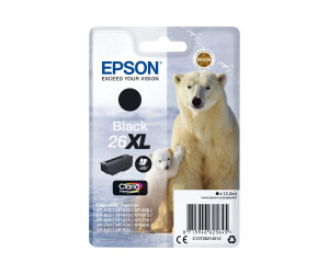 Epson 26xl - 12.2 ml - XL - black - original