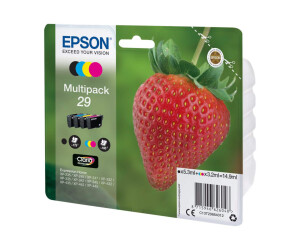 Epson 29 Multipack - 4er-Pack - Schwarz, Gelb, Cyan, Magenta