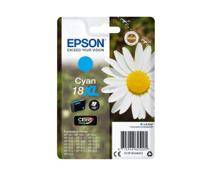 Epson 18XL - 6.6 ml - XL - Cyan - Original - Tintenpatrone