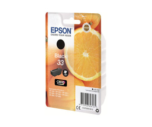 Epson 33 - 6.4 ml - Schwarz - Original - Blisterverpackung