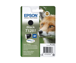 Epson T1281 - 5.9 ml - size M - black - original