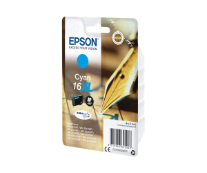Epson 16XL - 6.5 ml - XL - Cyan - Original - Blister...