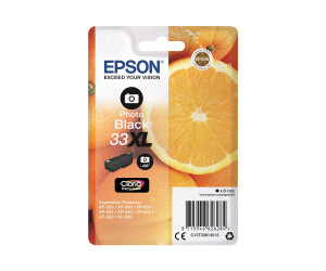 Epson 33XL - 8.1 ml - XL - Photo schwarz - Original