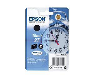 Epson 27 - 6.2 ml - black - original - ink cartridge