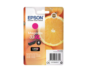 Epson 33XL - 8.9 ml - XL - Magenta - Original