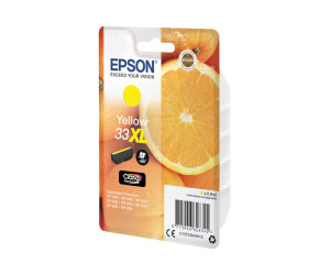 Epson 33xl - 8.9 ml - XL - yellow - original - blister...