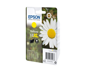 Epson 18xl - 6.6 ml - XL - yellow - original - ink cartridge