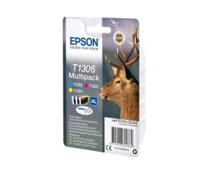 Epson T1306 Multipack - 3er-Pack - 30.3 ml - XL