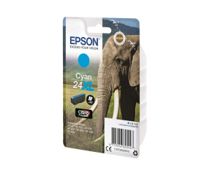 Epson 24XL - 8.7 ml - XL - Cyan - Original - Tintenpatrone