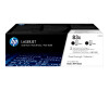 HP 83X - 2er-Pack - Hohe Ergiebigkeit - Schwarz - Original - LaserJet - Tonerpatrone (CF283X)