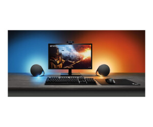 Logitech G560 - Lautsprechersystem - für PC - 2.1-Kanal - kabellos - Bluetooth - USB - 120 Watt (Gesamt)