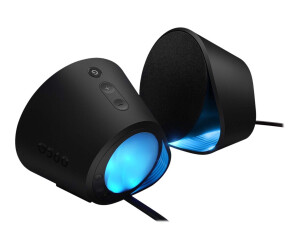 Logitech G560 - Lautsprechersystem - für PC - 2.1-Kanal - kabellos - Bluetooth - USB - 120 Watt (Gesamt)
