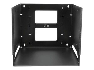 StarTech.com Wandmontage Server Rack mit Fachboden - 4HE - Anpassbar von 30,5 cm - 45,7cm - Rack (Wandbefestigung)