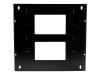 StarTech.com Wandmontage Server Rack mit Fachboden - 4HE - Anpassbar von 30,5 cm - 45,7cm - Rack (Wandbefestigung)