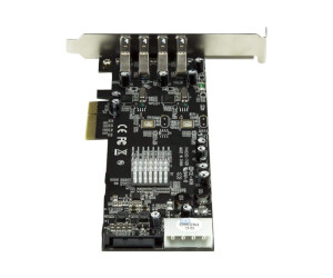 Startech.com 4 -Port USB 3.0 PCI Express Card Adapter -...