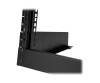 StarTech.com RK8OD Desktop Rack (8 HE - 2 Post Open Frame Rack) Schwarz