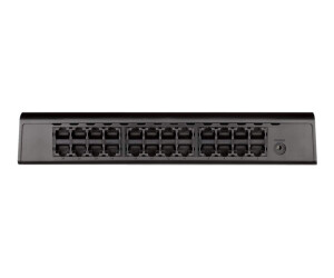 D-Link GO-SW-24G - Switch - unmanaged - 24 x 10/100/1000