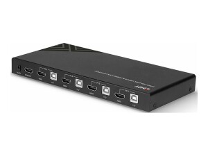 Lindy KVM-/Audio-/USB-Switch - 4 x KVM/Audio/USB