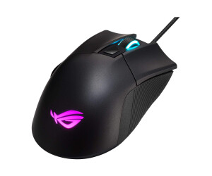 ASUS ROG Gladius II Core - Maus - Für Rechtshänder