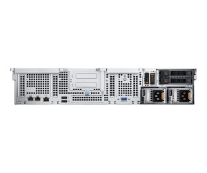Dell Poweredge R750XS - Server - Rack Montage - 2U - Two Way - 1 x Xeon Silver 4310 / 2.1 GHz - RAM 32 GB - SAS - Hot -Swap 8.9 cm (3.5 ")