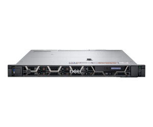 Dell PowerEdge R450 - Server - Rack-Montage - 1U - zweiweg - 1 x Xeon Silver 4309Y / 2.8 GHz - RAM 16 GB - SAS - Hot-Swap 6.4 cm (2.5")