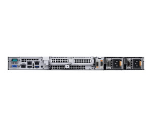 Dell PowerEdge R350 - Server - Rack-Montage - 1U - 1-Weg - 1 x Xeon E-2336 / 2.9 GHz - RAM 16 GB - SAS - Hot-Swap 6.4 cm (2.5")