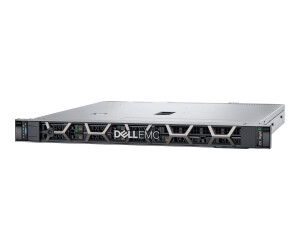 Dell PowerEdge R350 - Server - Rack-Montage - 1U - 1-Weg - 1 x Xeon E-2336 / 2.9 GHz - RAM 16 GB - SAS - Hot-Swap 6.4 cm (2.5")