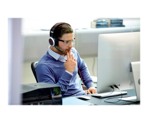 Jabra Evolve 80 Stereo Zusatz - Headset - ohrumschließend