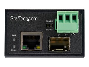 StarTech.com Industrial Media Converter - 100 Mbit/s...