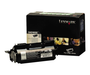 Lexmark black - original - toner cartridge LRP