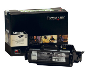 Lexmark black - original - toner cartridge LRP
