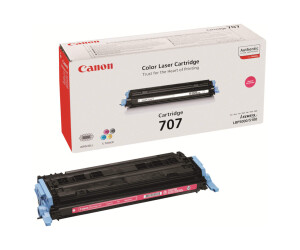 Canon 707 - Magenta - original - Tonerpatrone