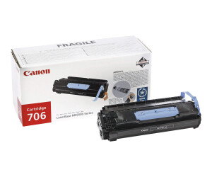 Canon 706 - Schwarz - original - Tonerpatrone