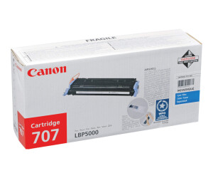 Canon 707C - Cyan - Original - Toner cartridge - for I...