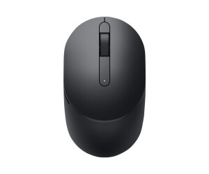 Dell MS3320W - Mouse - Visually - 3 keys - wireless - 2.4 GHz, Bluetooth 5.0 - black - with 3 years Advanced Exchange Service (Latam - 3 years limited guarantee)