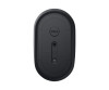 Dell MS3320W - Mouse - Visually - 3 keys - wireless - 2.4 GHz, Bluetooth 5.0 - black - with 3 years Advanced Exchange Service (Latam - 3 years limited guarantee)