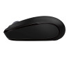 Microsoft Wireless Mobile Mouse 1850 - Mouse - right and left -handed - optically - 3 keys - wireless - 2.4 GHz - Wireless recipient (USB)