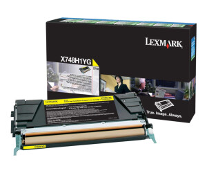 Lexmark high productive - yellow - original